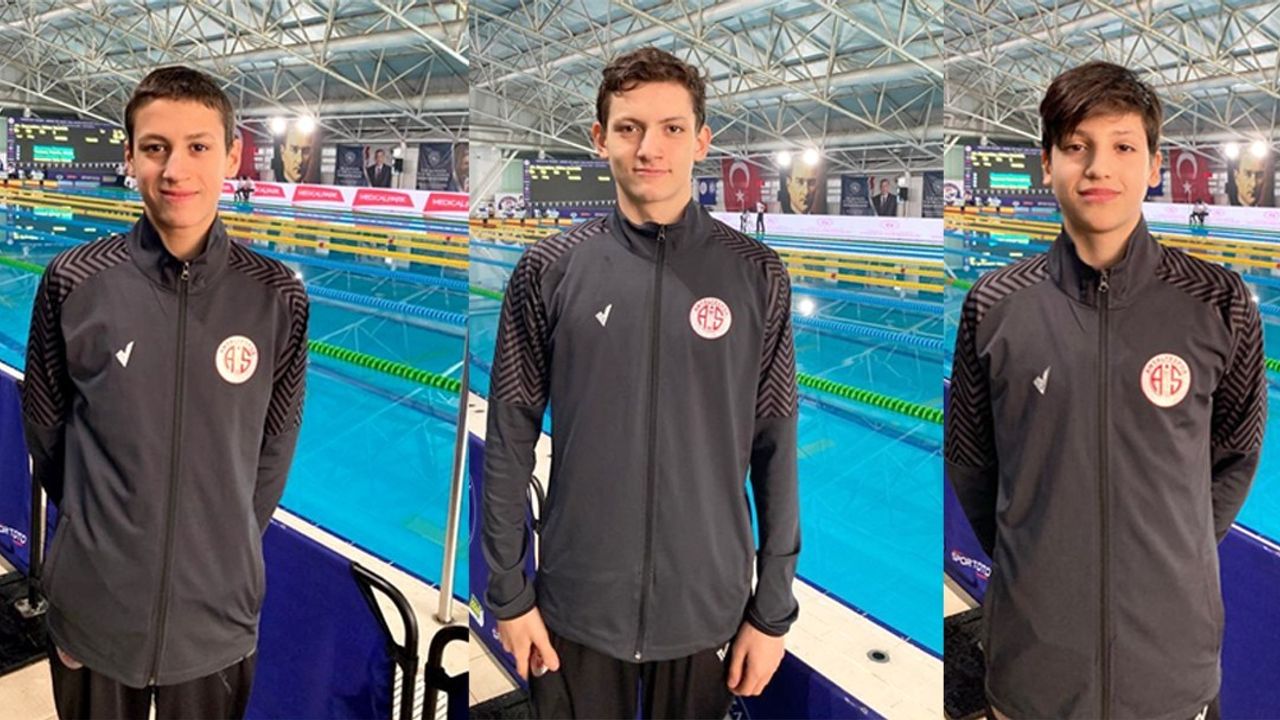 Antalyasporlu yüzücülerden İstanbul’da iki birincilik