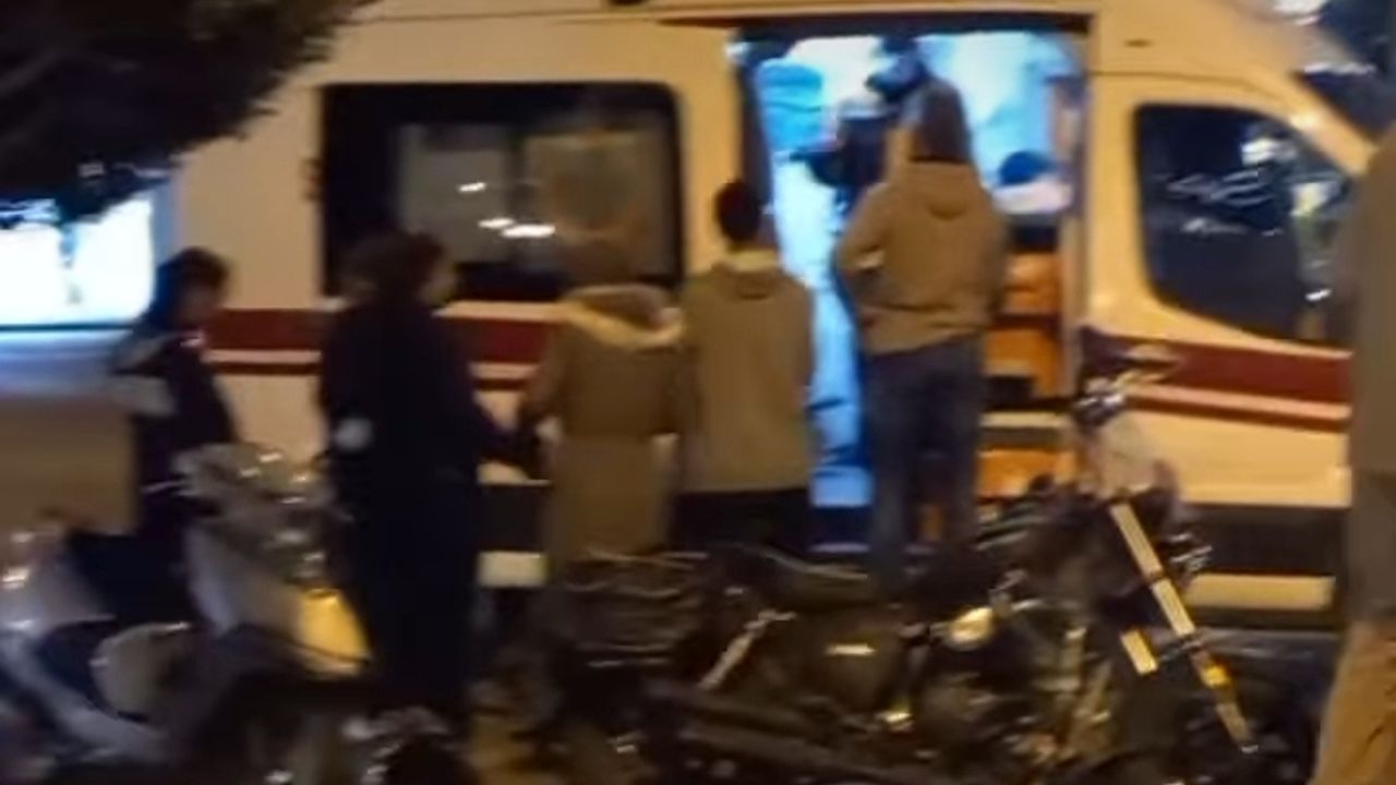 Alanya'da motorsiklet kazası
