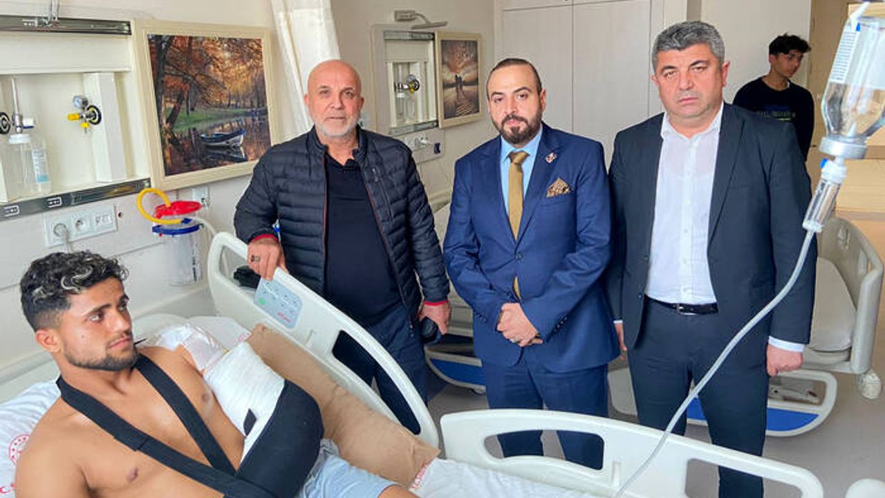 Alanyaspor Başkanı Çavuşoğlu, Kestelsporlu futbolculara ziyaret