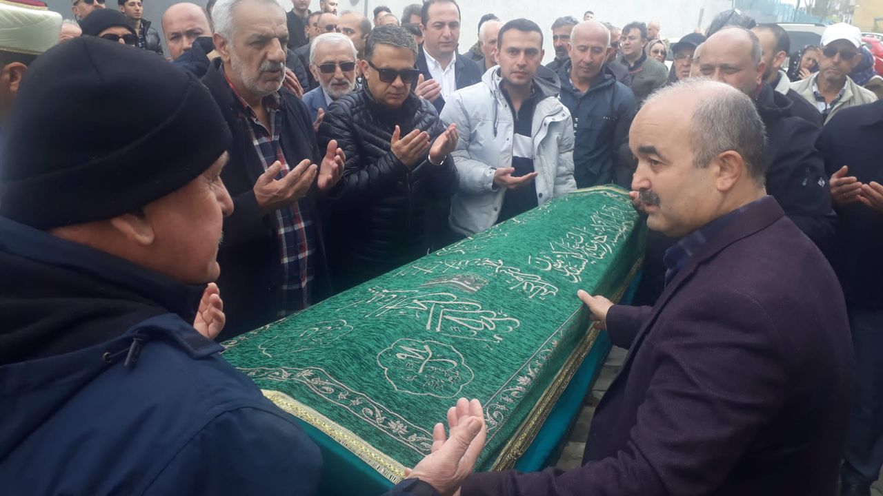 Gazeteci Şaban Arslan son yolculuğuna uğurlandı