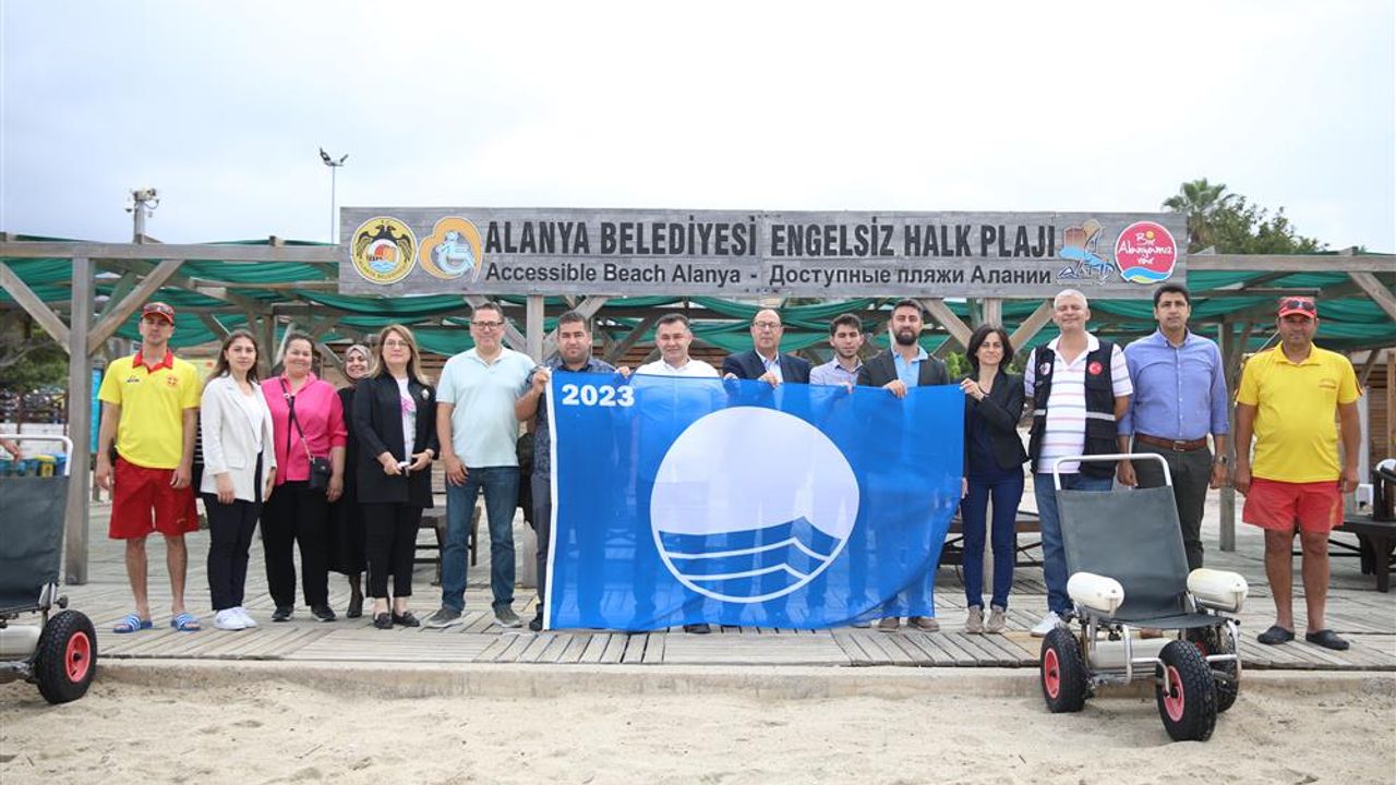 Alanya'da Mavi Bayraklı işletmeler denetleniyor
