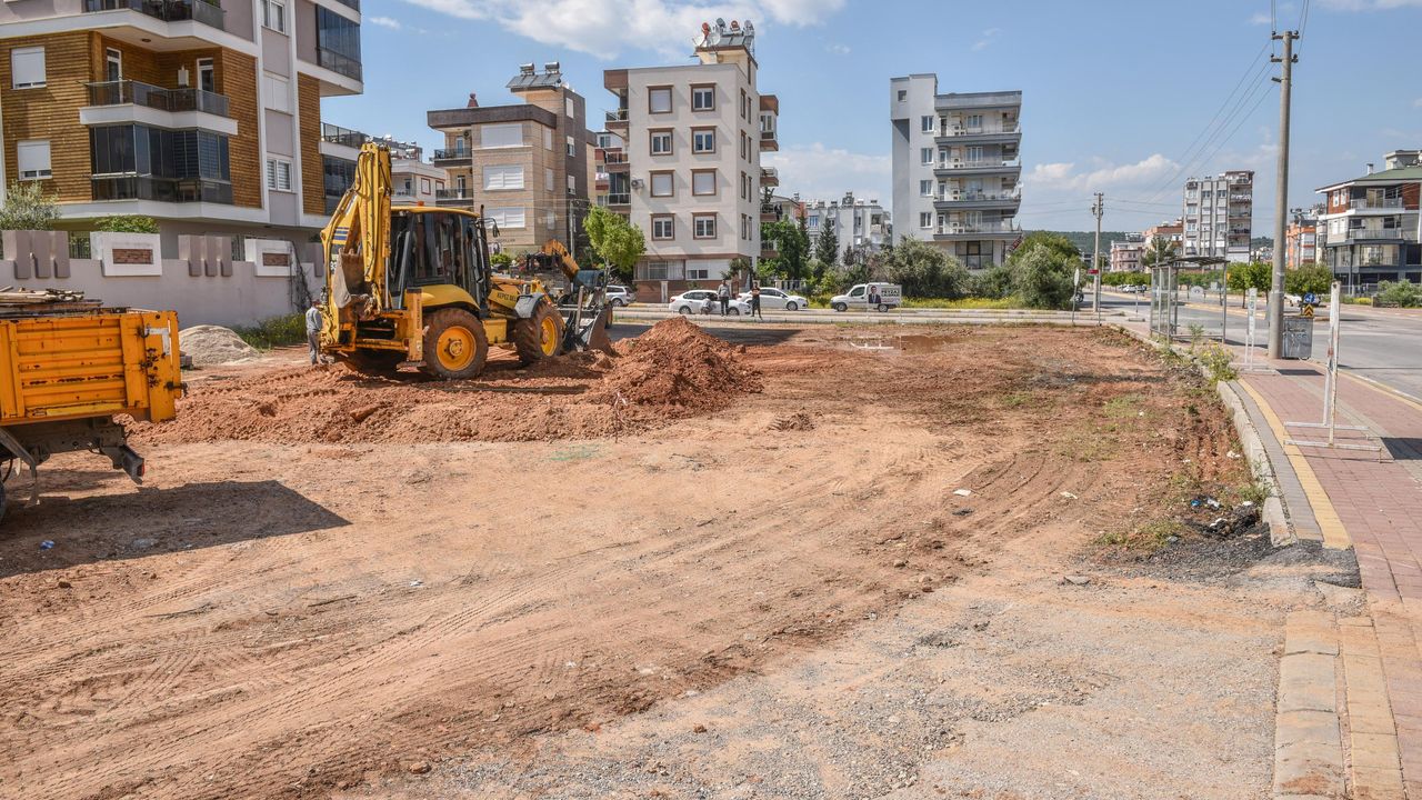 Kepez Belediyesi 25 bin m2 yeşil alan inşa ediyor