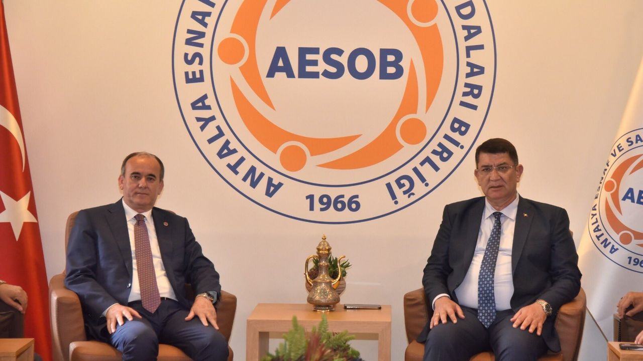 Antalya Milletvekili adayı Çakır, AESOB’ı ziyaret etti
