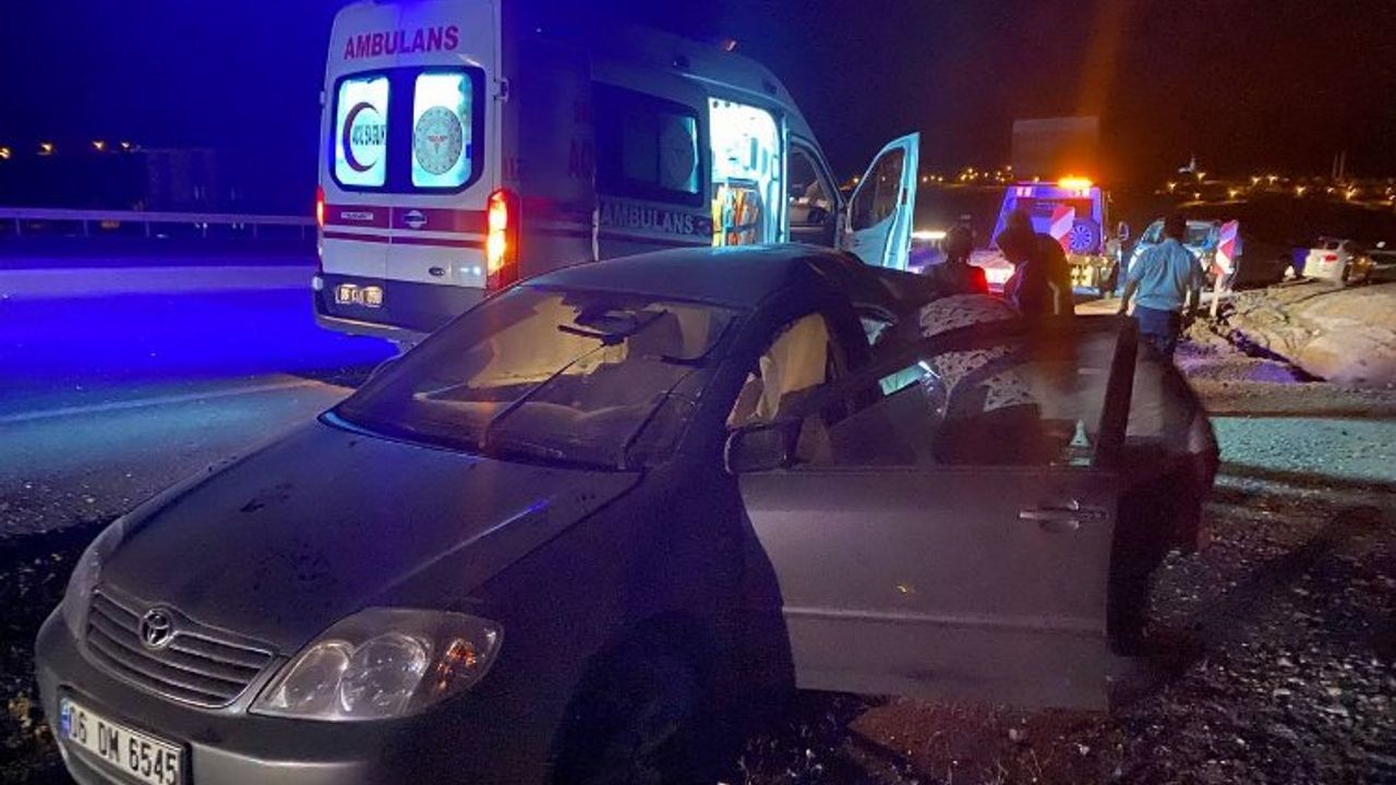 Ankara-Samsun yolunda kaza: 5 yaralı