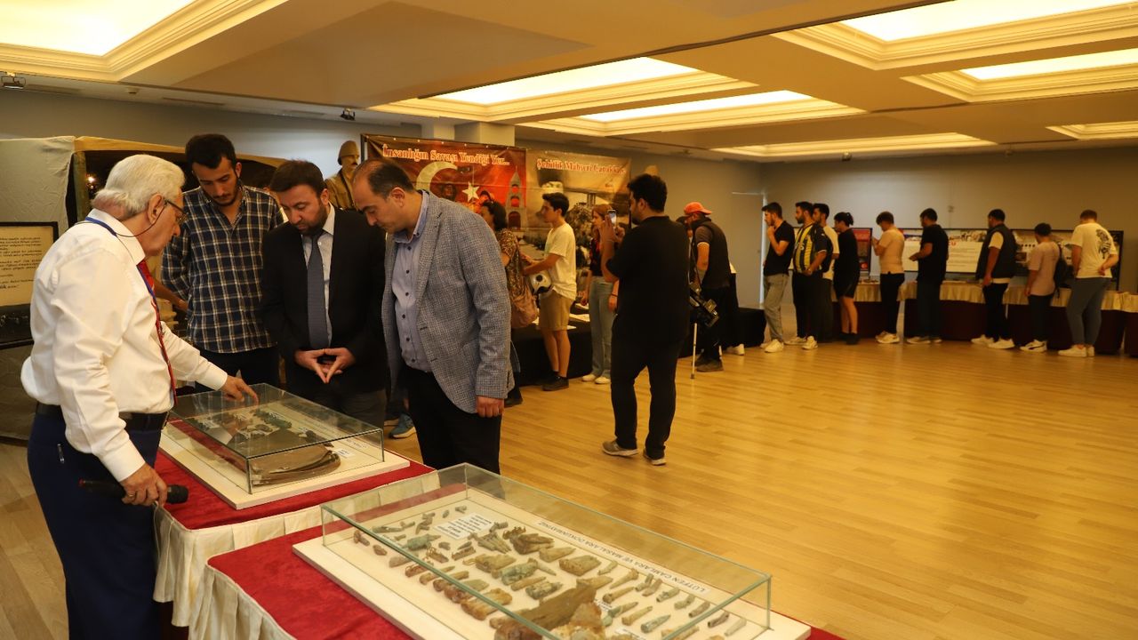 Alanya'da Gezici Çanakkale Müzesi açıldı