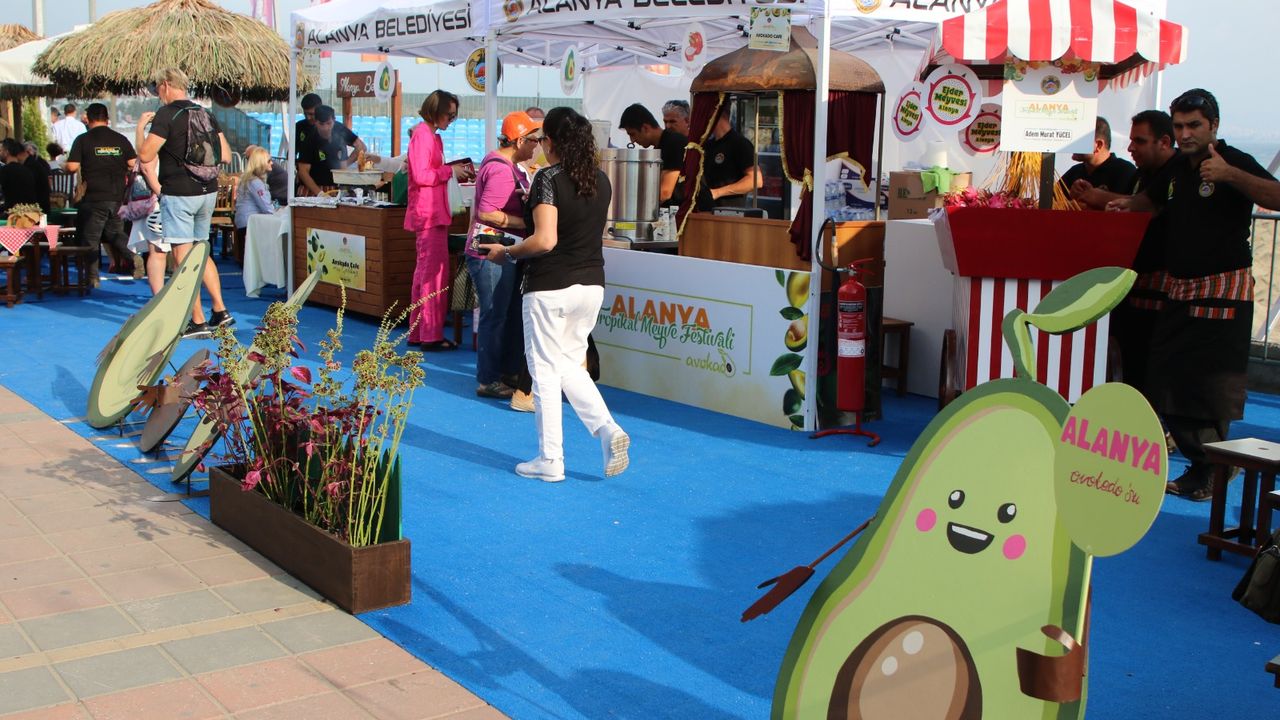 Alanya'da Tropikal Meyve Festivali başlıyor