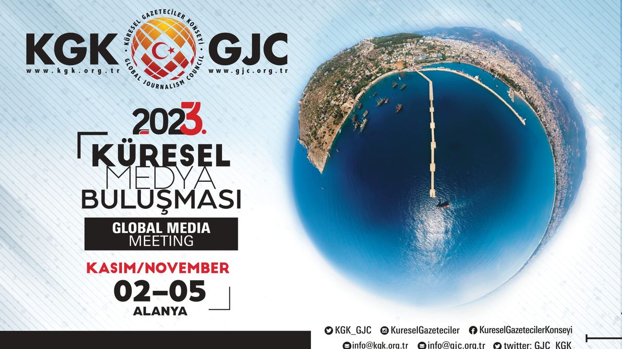 3. Küresel buluşması...  2-5 Kasım’da Alanya’da