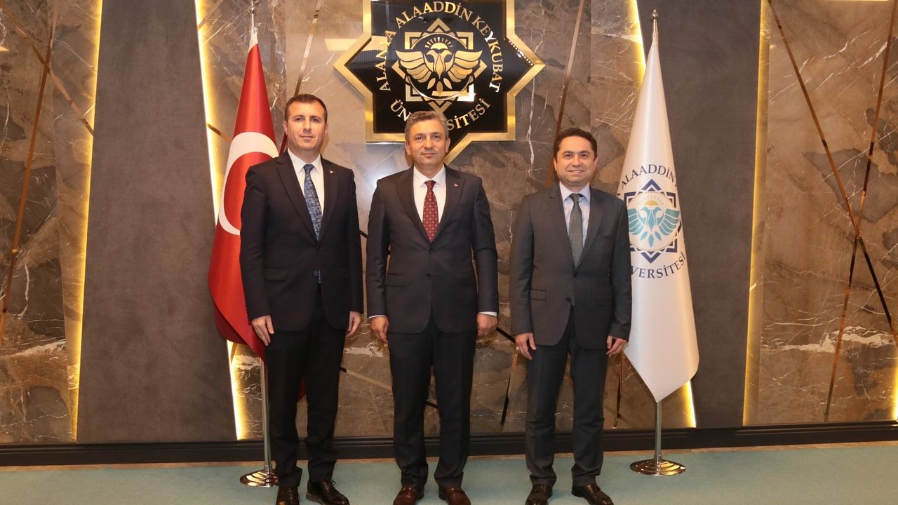 Antalya Valisi Şahin'den ALKÜ'ye ziyaret