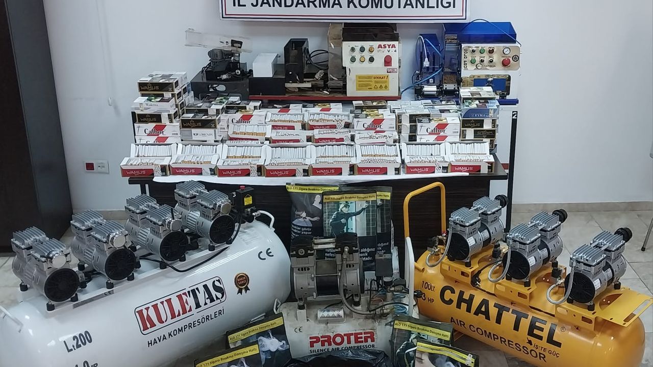 Antalya'da kaçak 40 kilo tütün ele geçirildi