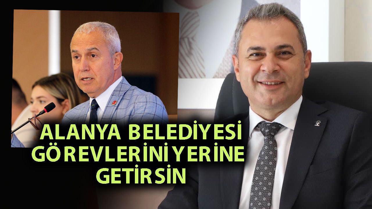 Alanya Çevre Yolu tartışmasında AK Parti’den Özçelik’e sert yanıt