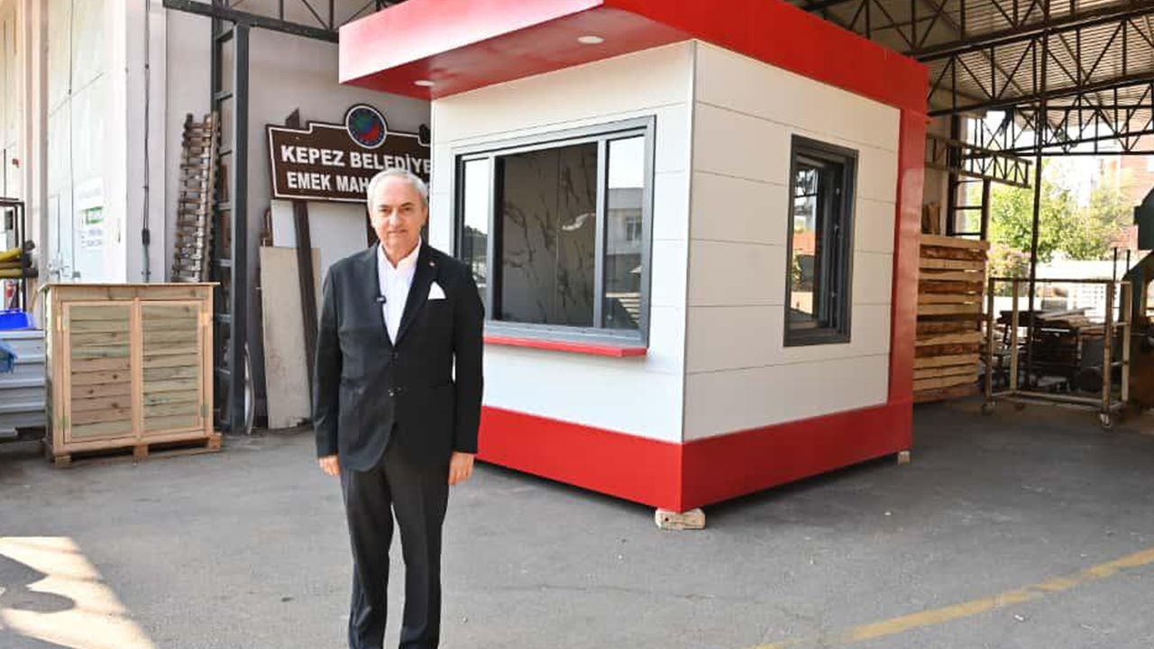 Antalya'da modern ekmek büfeleri