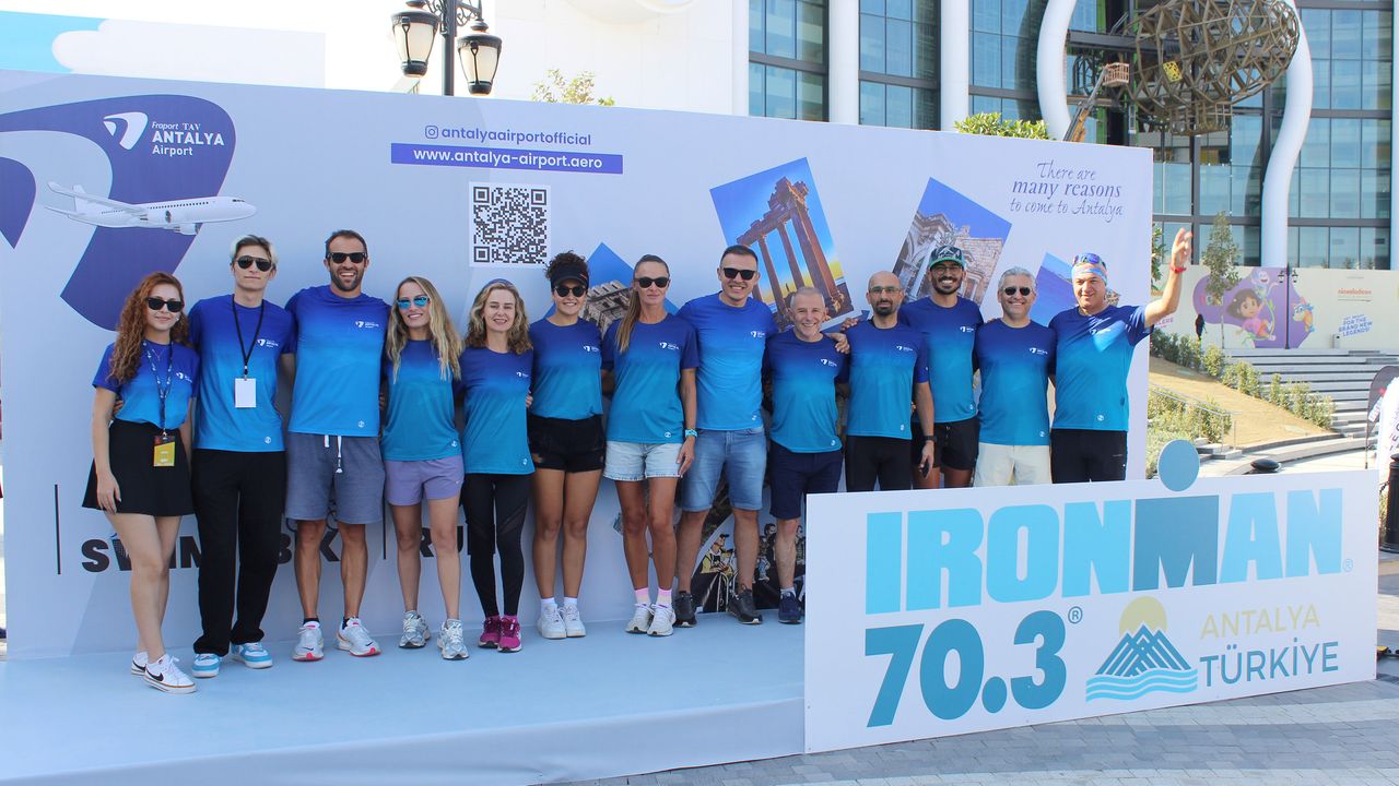 Antalya Havalimanı, Ironman 70.3 Türkiye'nin 11'inci yılında da ana sponsoru