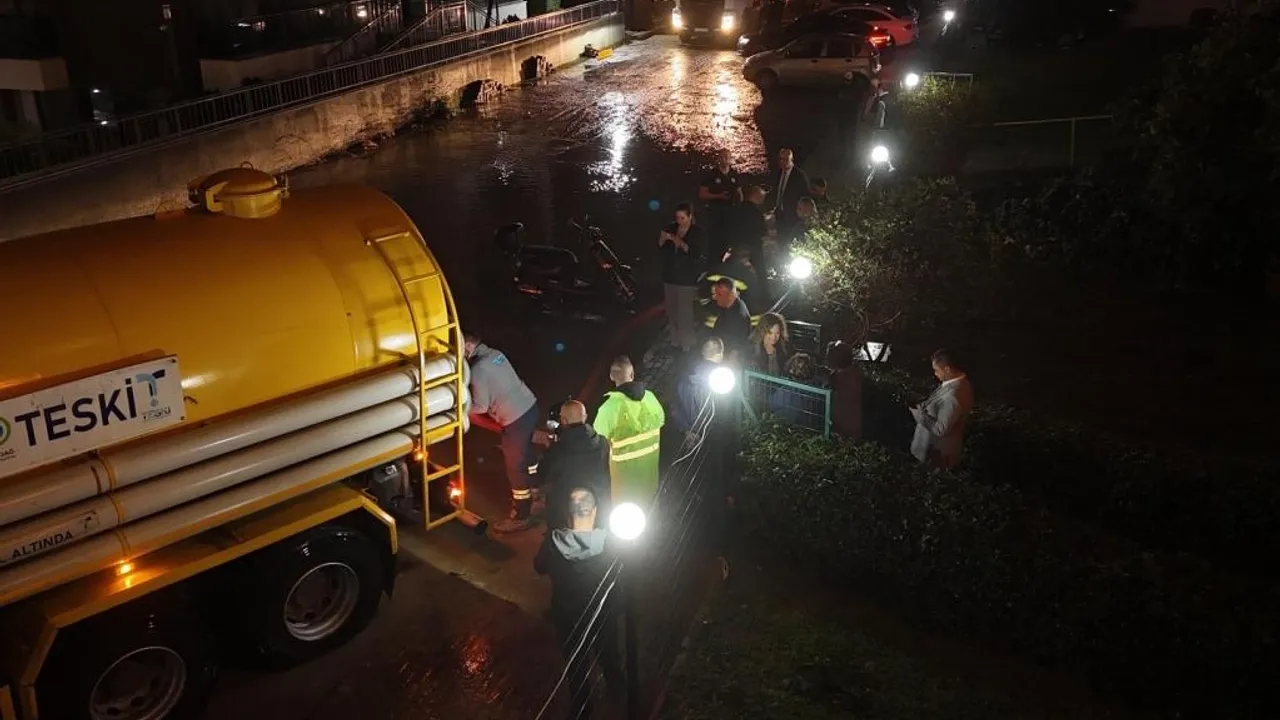 Tekirdağ'da sel seferberliği