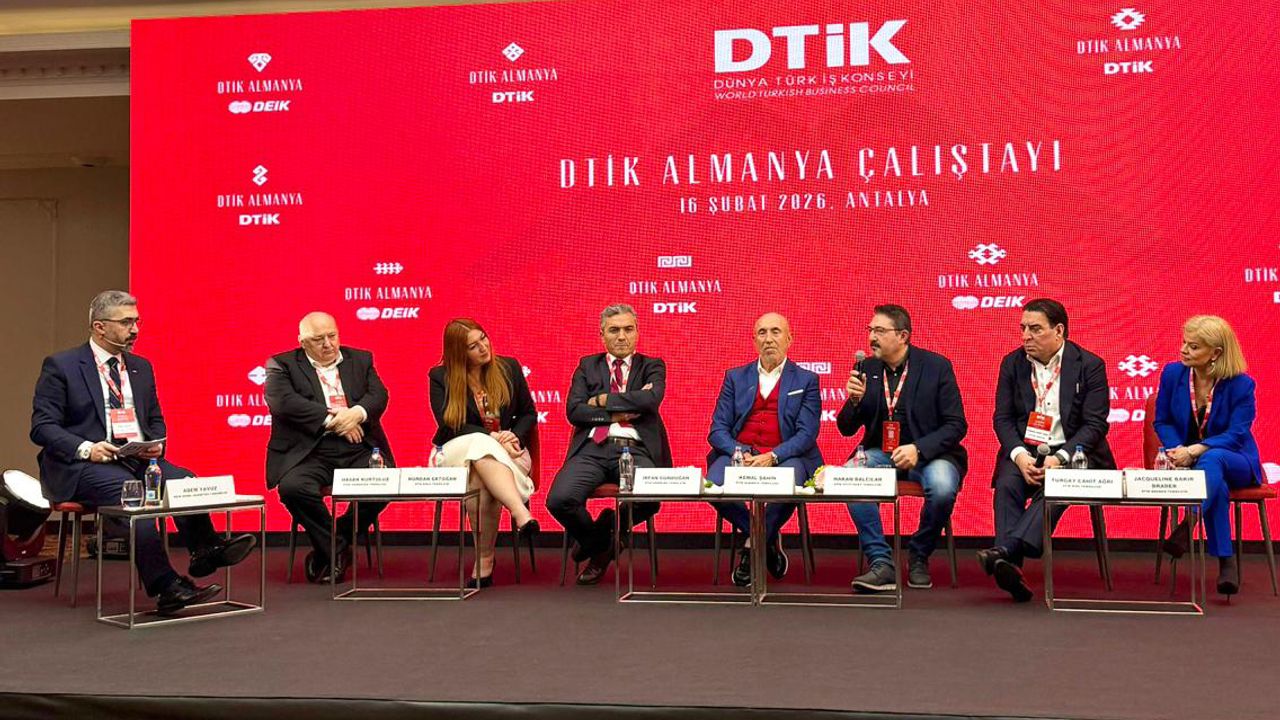 DTİK'in Almanya Çalıştayı Antalya'da yapıldı