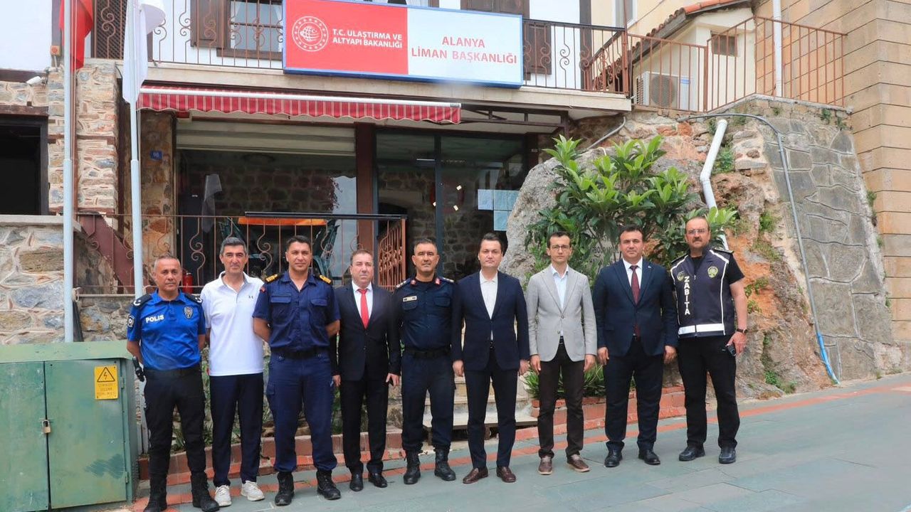 Alanya Kaymakamı’ndan Liman Başkanlığı’na önemli z