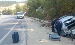 Antalya’da trafik kazası; 2 yaralı