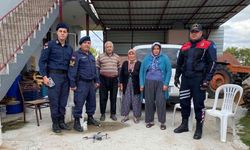 Zeytin toplarken kaybolan kadın jandarma dronu ile bulundu