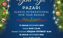 Alanya Uluslararası Yeni Yıl Pazarı başlıyor