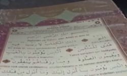 Enkaz altında Kur’an-ı Kerim okudu
