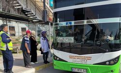 Alanya’da halk otobüsleri ve taksiler denetlendi