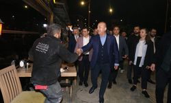 Bakan Çavuşoğlu, kendi kullandığı Togg ile Kepez’e geldi 