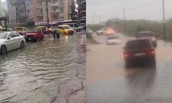 Alanya'da kuvvetli yağış taşkına neden oldu