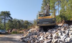 Alanya’da yayla yollarına bakım onarım