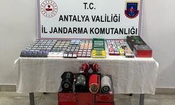 Antalya'da kaçak sigara baskını: 3 gözaltı
