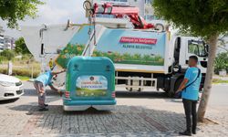 Alanya'da yeni  61 noktaya çöp konteyneri