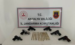 Antalya'da silah ticareti: 1 gözaltı