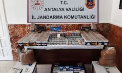 Antalya'da işyerine kaçak sigara operasyonu