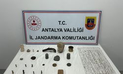 Antalya'da tarihi eser kaçakçılığı