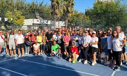 Antalya Muratpaşa'da tenis turnuvası başladı