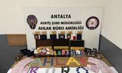 Antalya'da kumar operasyonu! 5 adrese baskın
