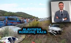 Son Dakika! Alanya'da CK müdürü kaza yaptı