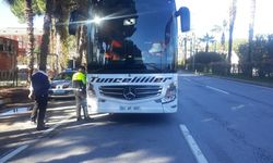 Alanya’da denetimde 9 araç trafikten men