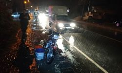 Alanya’da araç ile motosiklet çarpıştı: 1 yaralı
