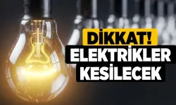 Alanya'da 10 Kasım'da elektrik kesintisi! Karanlığa gömecek mahalleler açıklandı