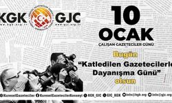 KGK: Bugün “Katledilen Gazetecilerle Dayanışma Günü” olsun