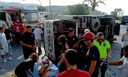 Alanya’da otomobil ile kamyon çarpıştı: 1 kişi ağır yaralı