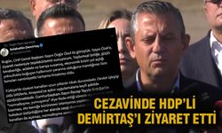 Özgür Özel, HDP'li Demirtaş’ı ziyaret etti: “CHP engelleyici olmayacak”