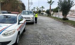 Alanya'da trafik denetimlerinde 379 bin TL ceza kesildi