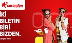 Corendon Airlines Ocak ayına özel “İki Biletin Biri Bizden” kampanyası başlattı