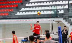 Voleybol heyecanı Alanya'da