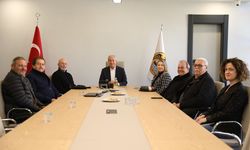 Başkan Darı'dan Alanya Belediye Başkanı Özçelik'e 'hayırlı olsun' ziyareti