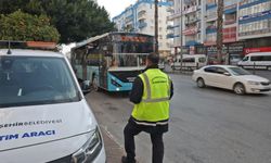 Trafikte otobüslere özel şerit uygulaması başladı