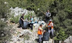Akseki'de çevre temizliği etkinliği
