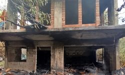 Alanya’da müstakil evde yangın: Eşyalar kül oldu