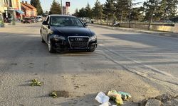 Isparta’da motosiklet kazası: Sürücü yaralandı