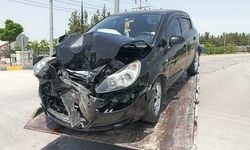 TIR ile otomobil çarpıştı: 1 yaralı